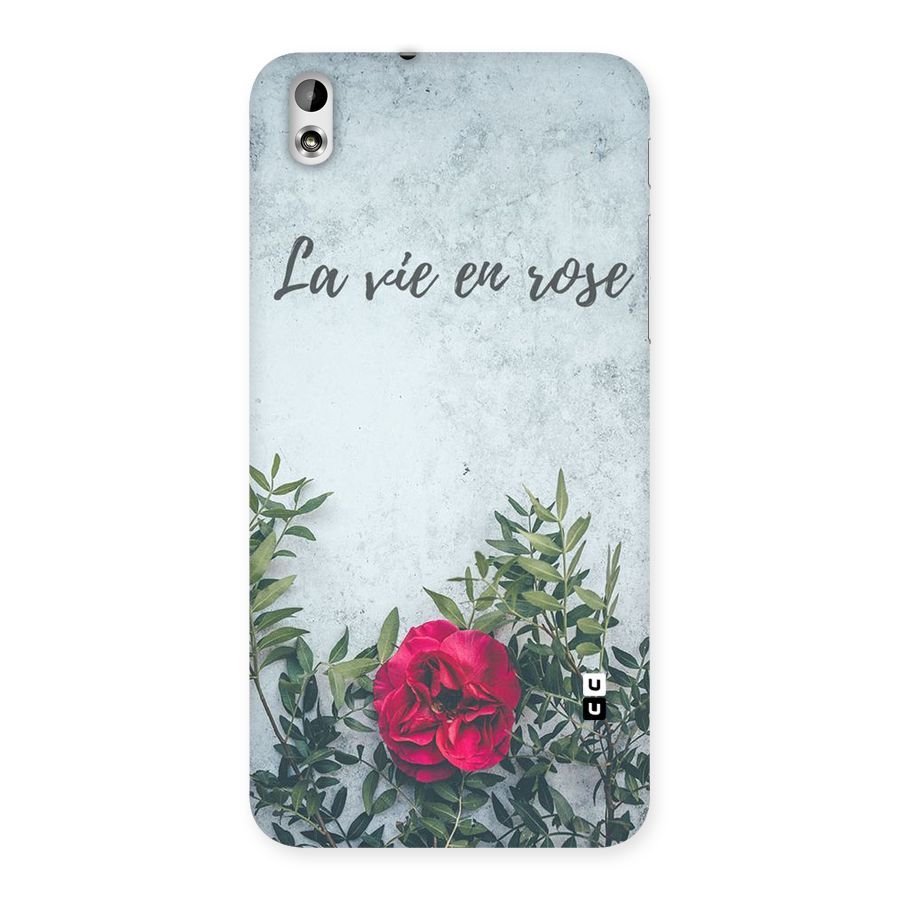 Rose Life Back Case for HTC Desire 816g