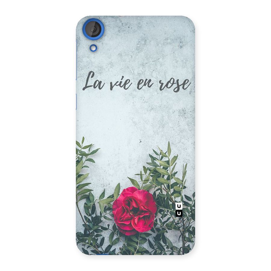 Rose Life Back Case for HTC Desire 820