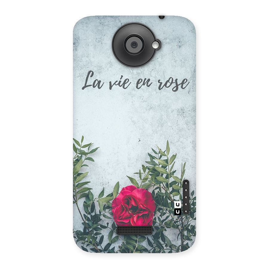 Rose Life Back Case for HTC One X