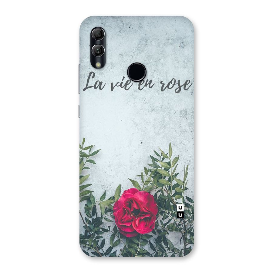 Rose Life Back Case for Honor 10 Lite