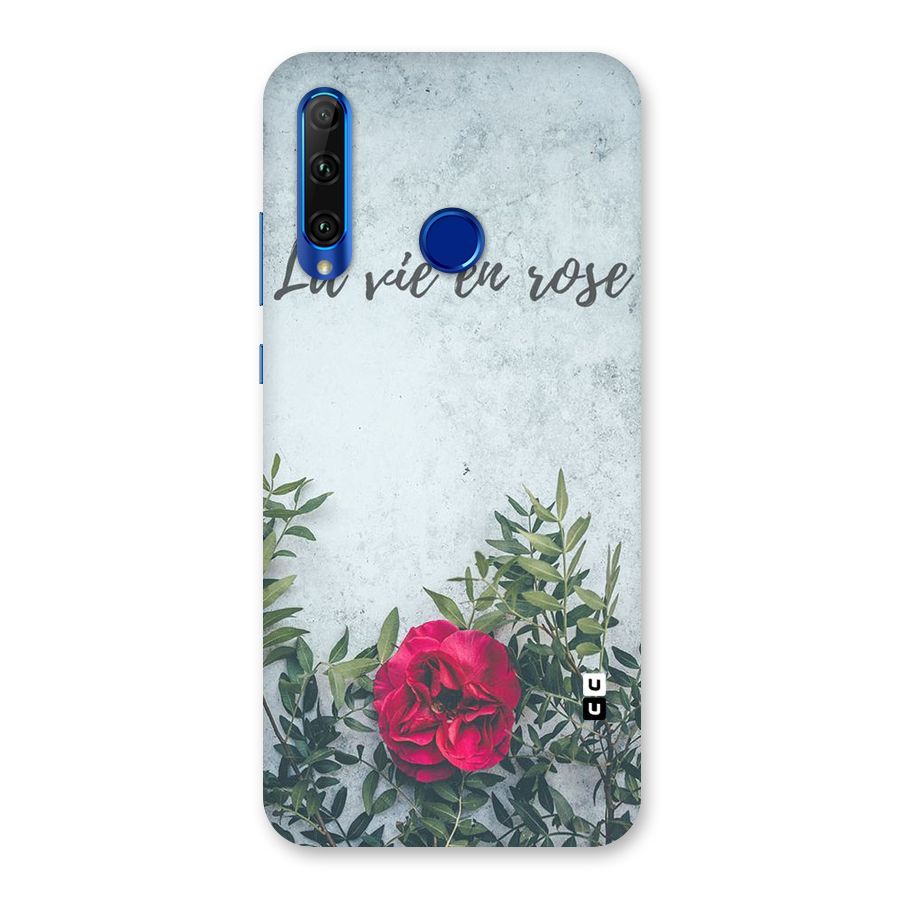 Rose Life Back Case for Honor 20i
