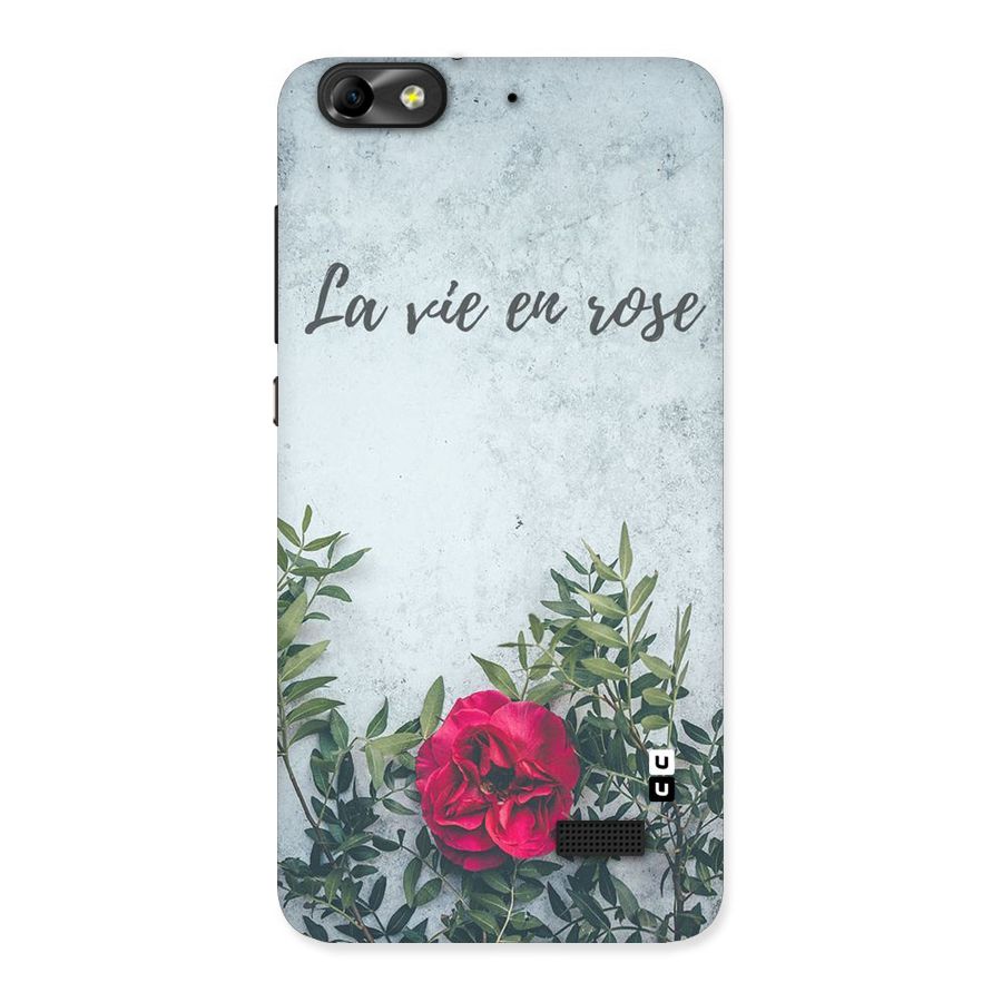 Rose Life Back Case for Honor 4C