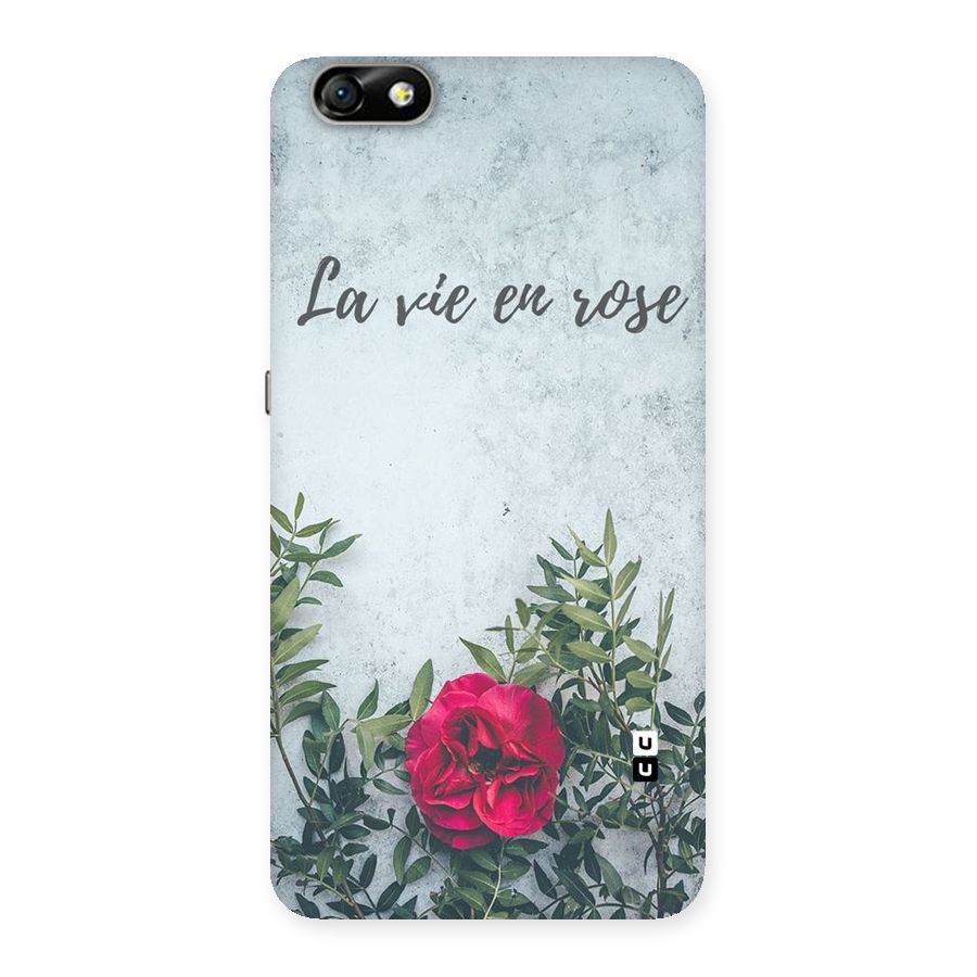 Rose Life Back Case for Honor 4X