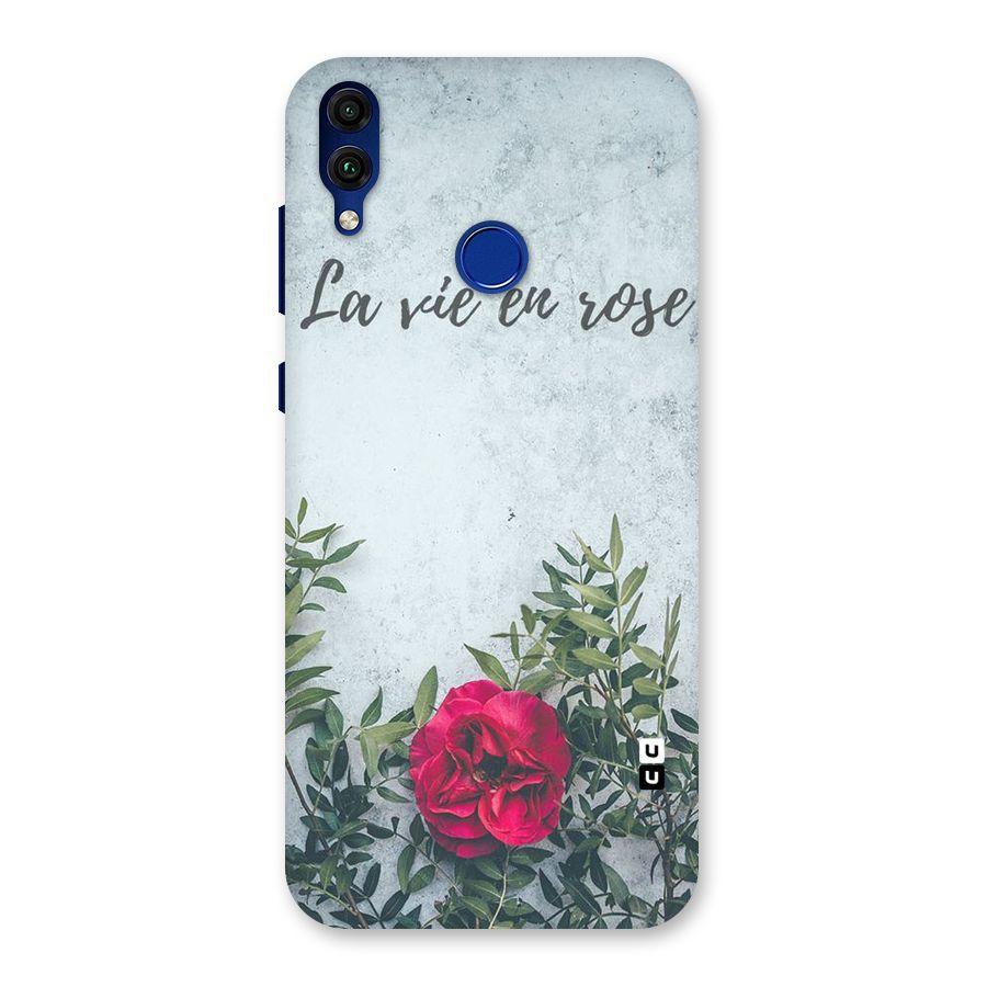 Rose Life Back Case for Honor 8C