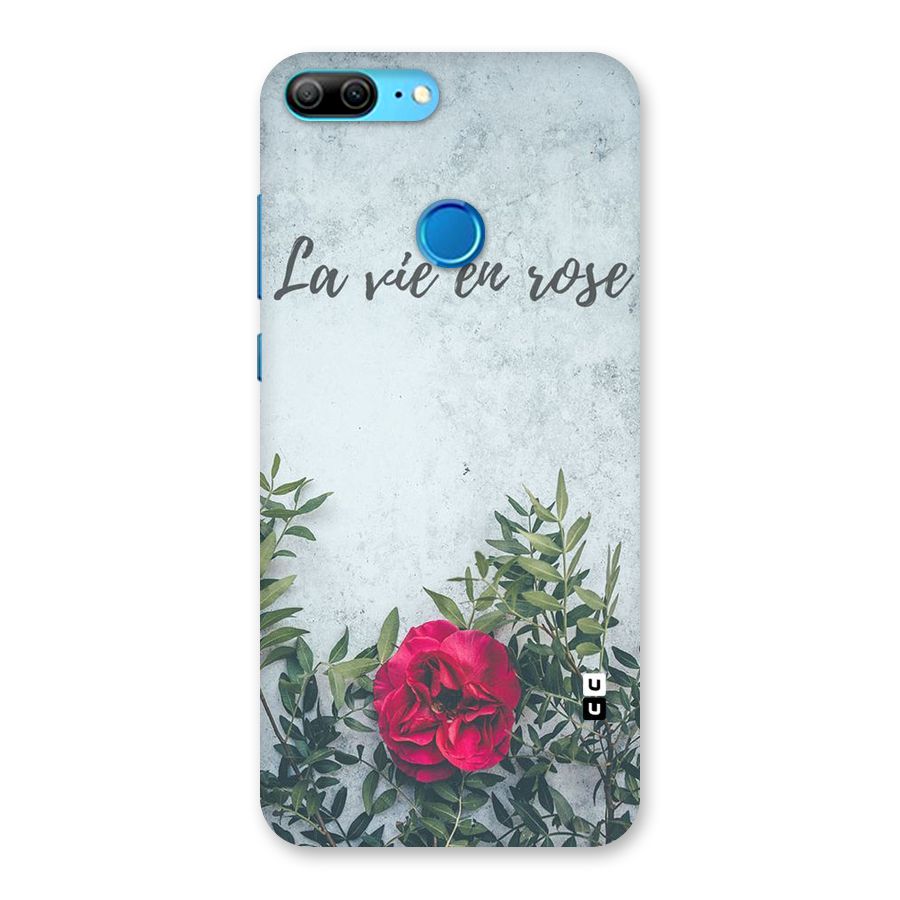 Rose Life Back Case for Honor 9 Lite