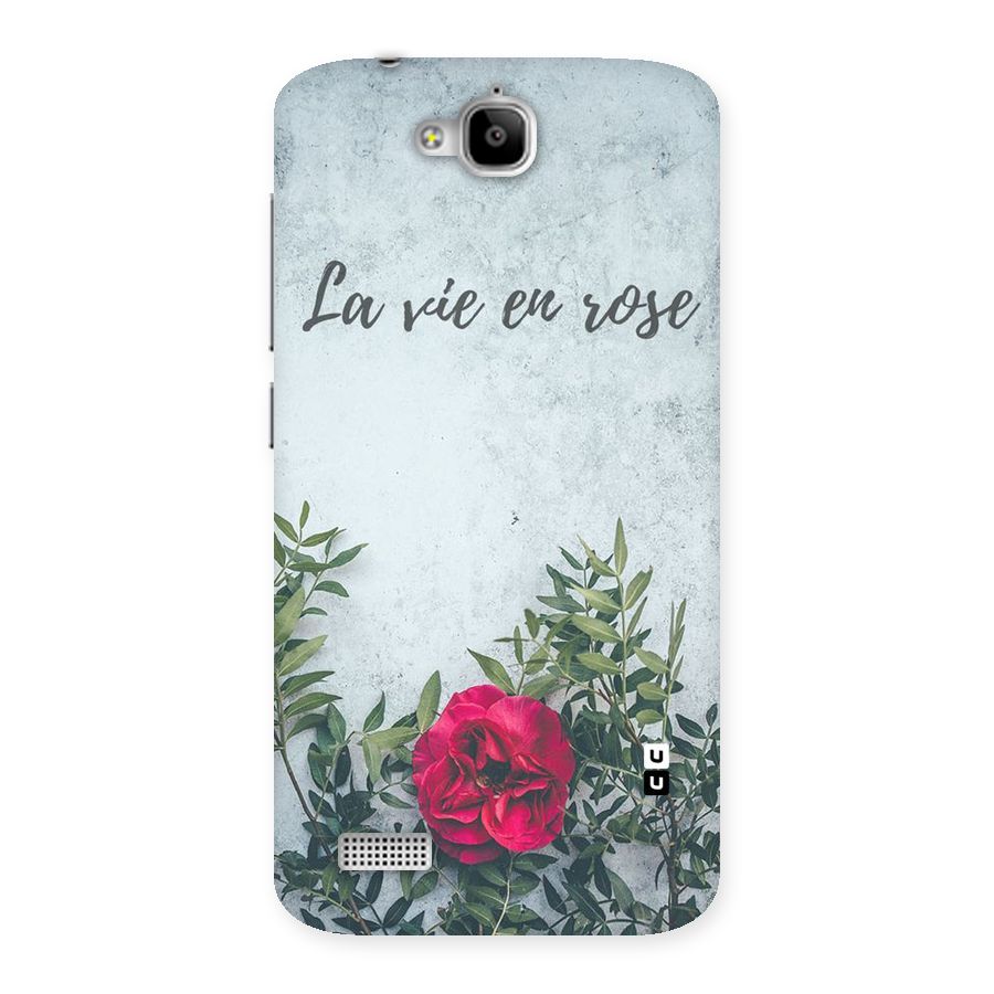 Rose Life Back Case for Honor Holly