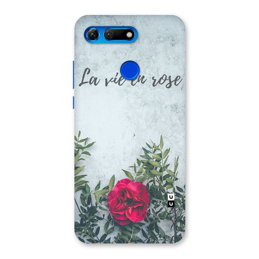 Rose Life Back Case for Honor View 20