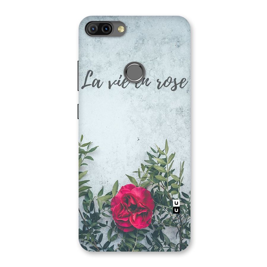 Rose Life Back Case for Infinix Hot 6 Pro