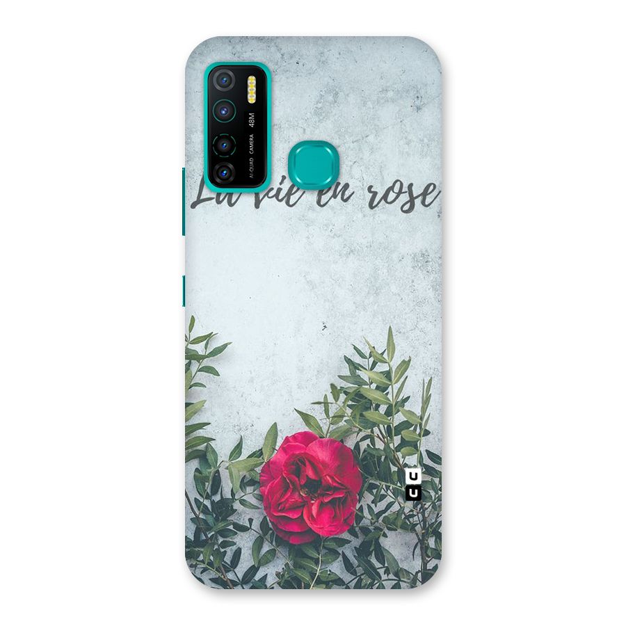 Rose Life Back Case for Infinix Hot 9 Pro