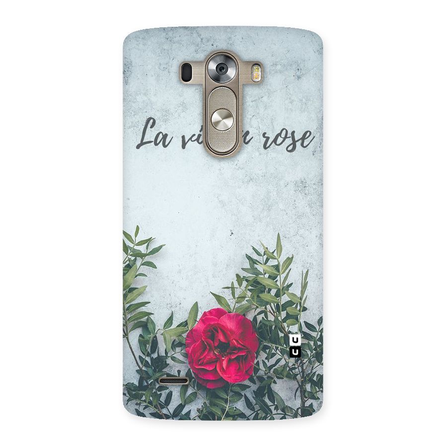 Rose Life Back Case for LG G3