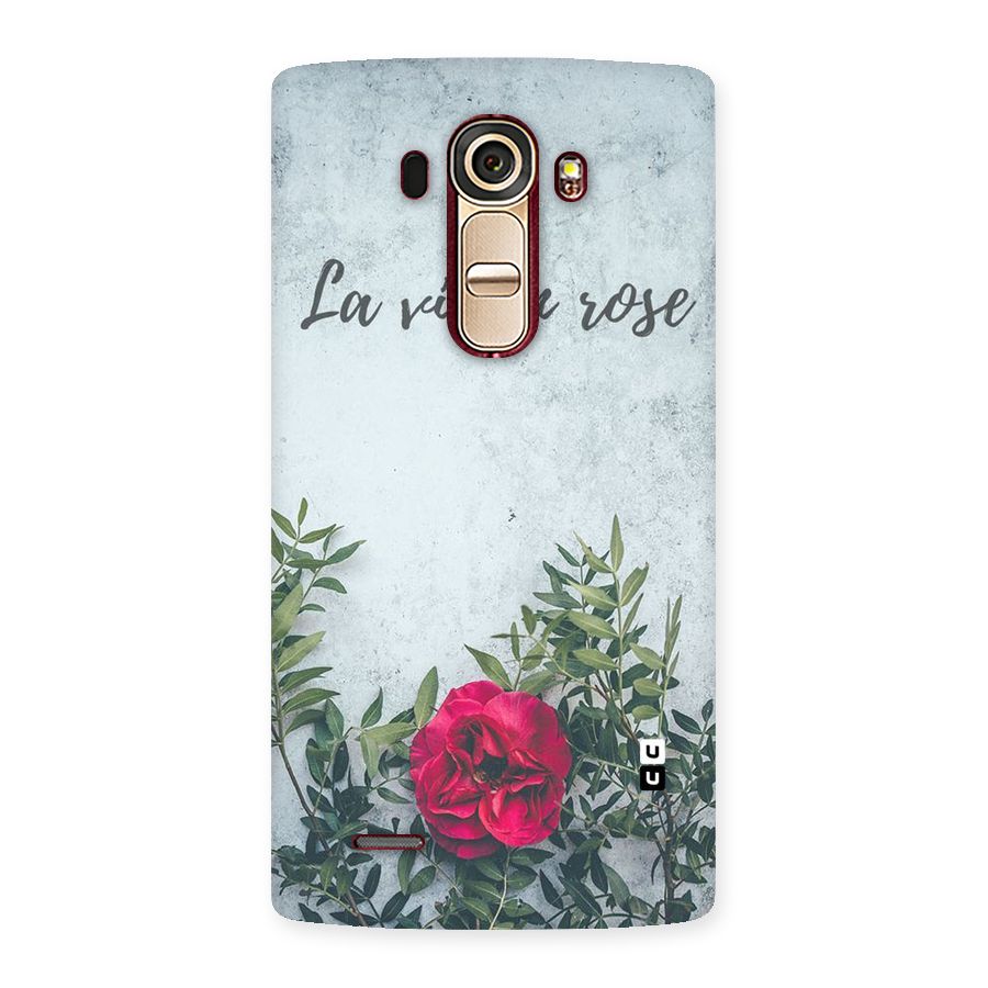 Rose Life Back Case for LG G4