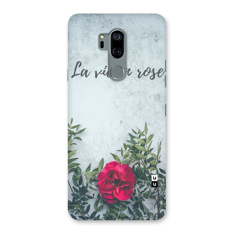 Rose Life Back Case for LG G7