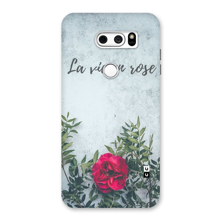 Rose Life Back Case for LG V30