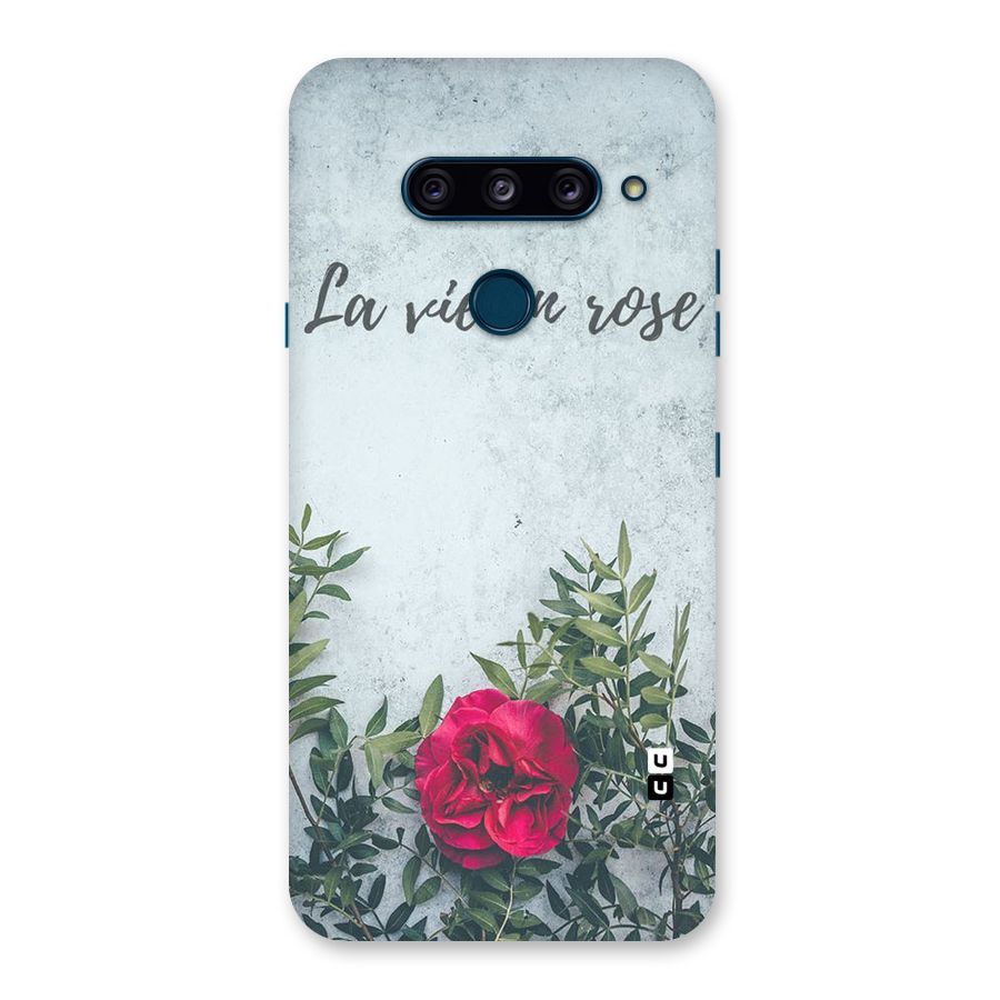 Rose Life Back Case for LG  V40 ThinQ