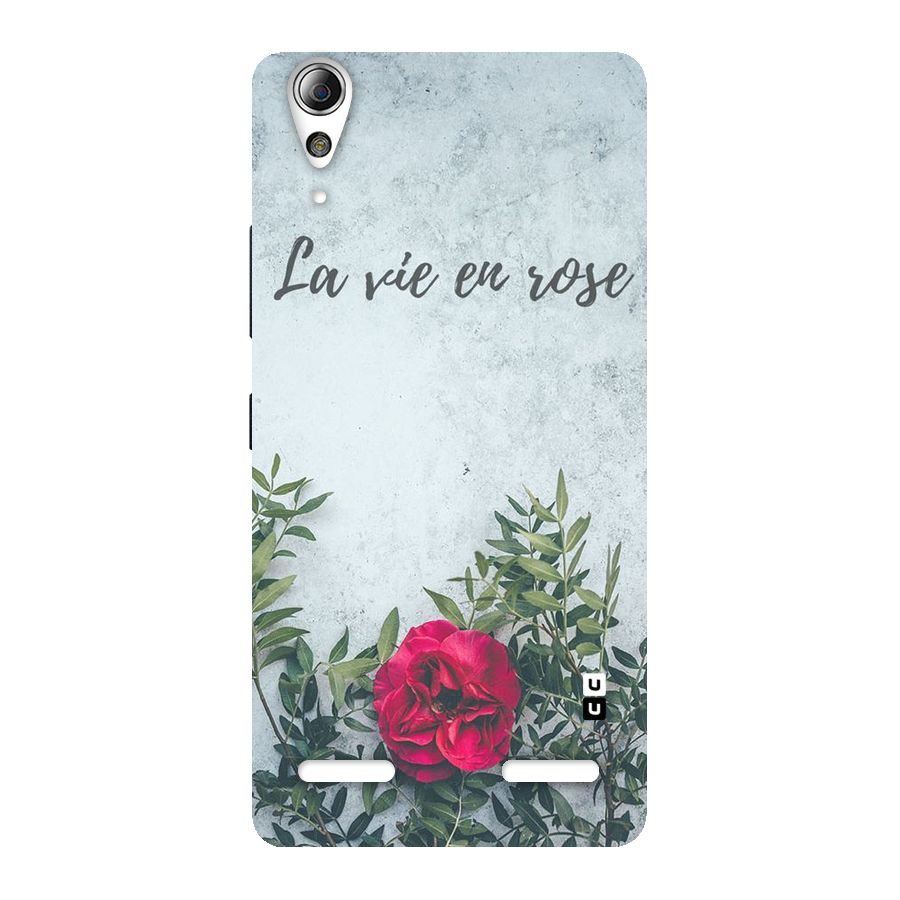Rose Life Back Case for Lenovo A6000