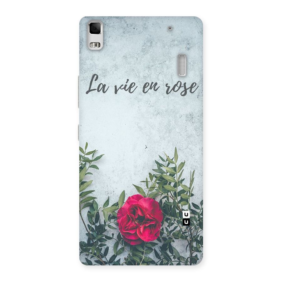 Rose Life Back Case for Lenovo K3 Note