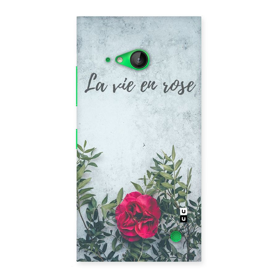 Rose Life Back Case for Lumia 730