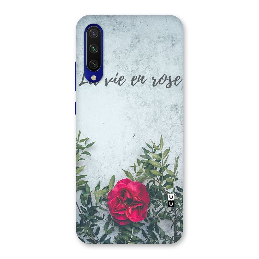 Rose Life Back Case for Mi A3