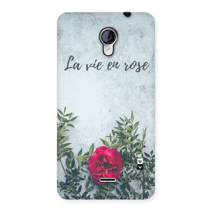 Rose Life Back Case for Micromax Unite 2 A106