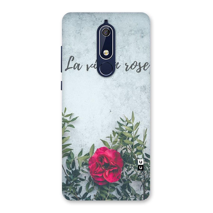 Rose Life Back Case for Nokia 5.1