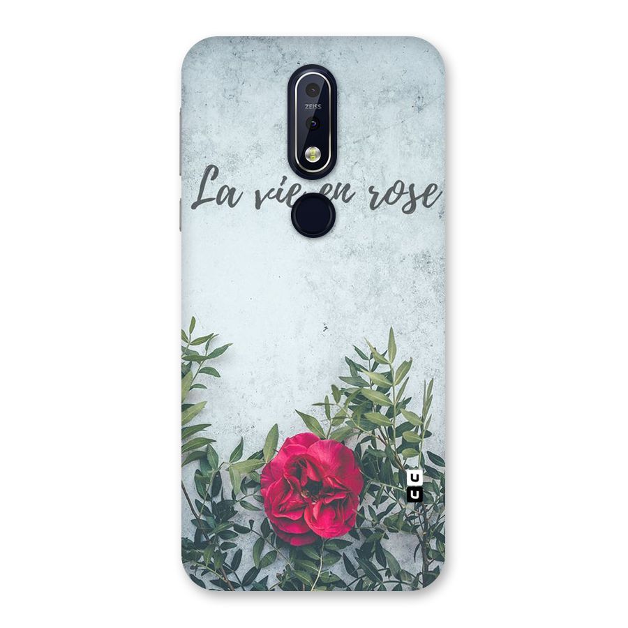 Rose Life Back Case for Nokia 7.1