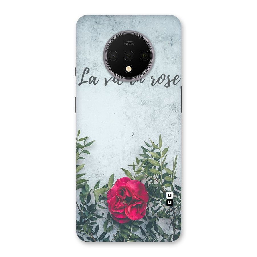 Rose Life Back Case for OnePlus 7T