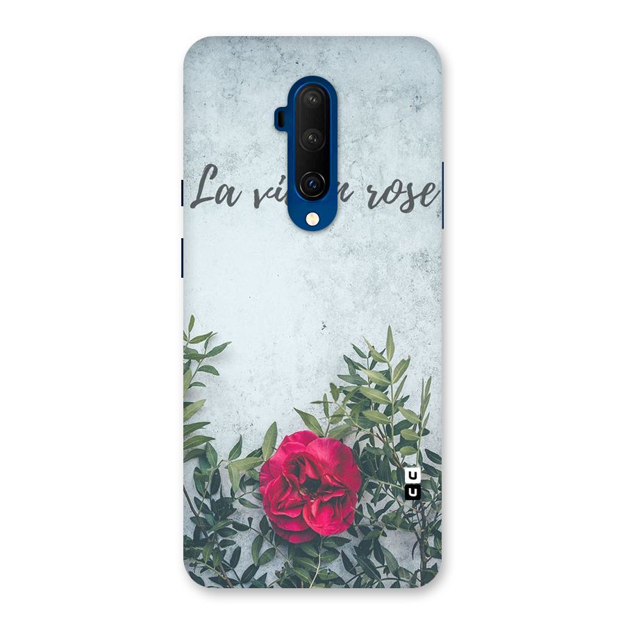 Rose Life Back Case for OnePlus 7T Pro