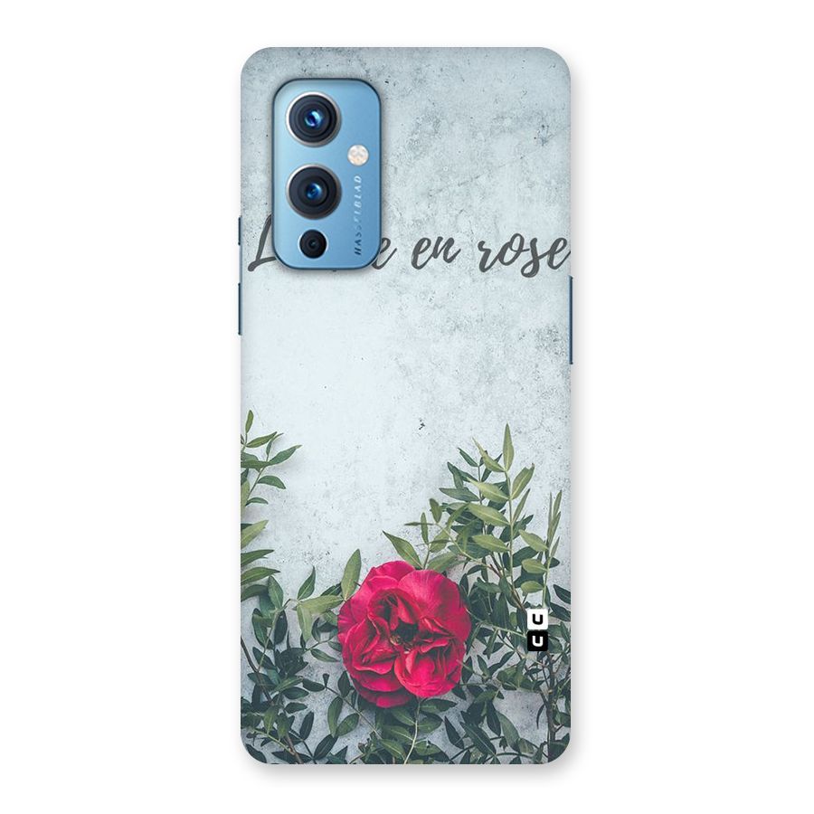 Rose Life Back Case for OnePlus 9