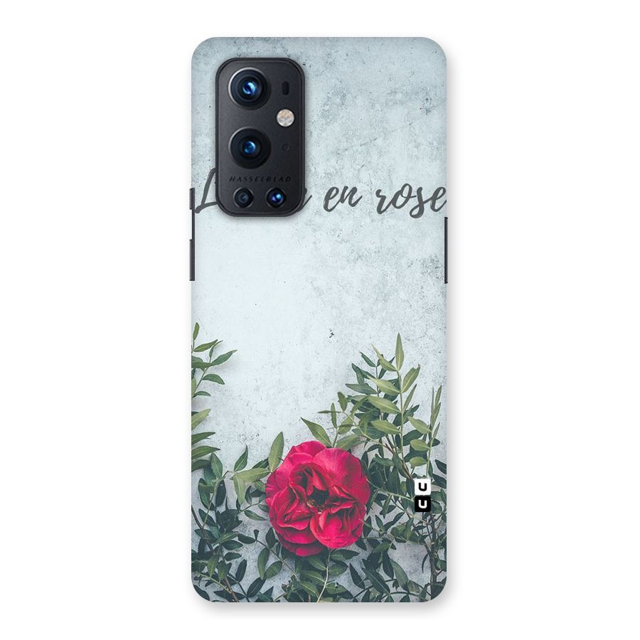 Rose Life Back Case for OnePlus 9 Pro