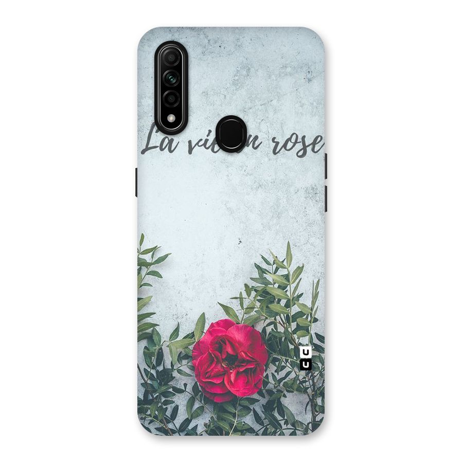 Rose Life Back Case for Oppo A31
