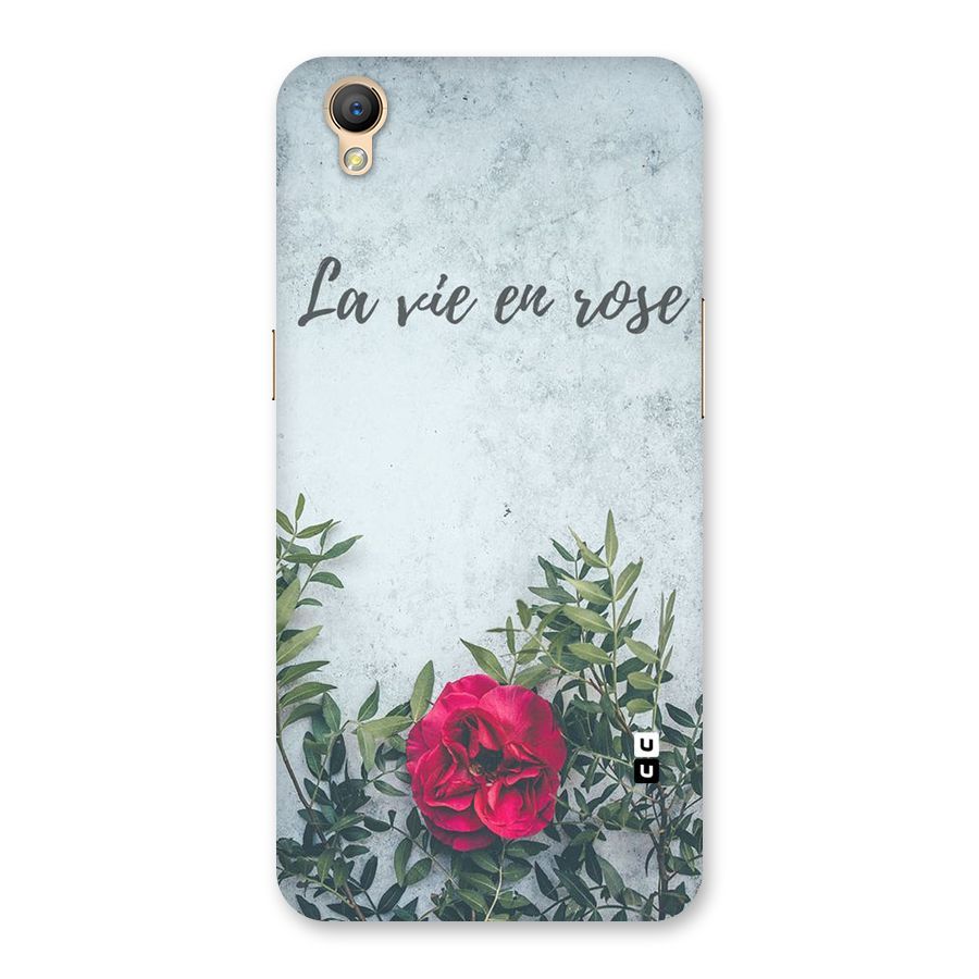 Rose Life Back Case for Oppo A37