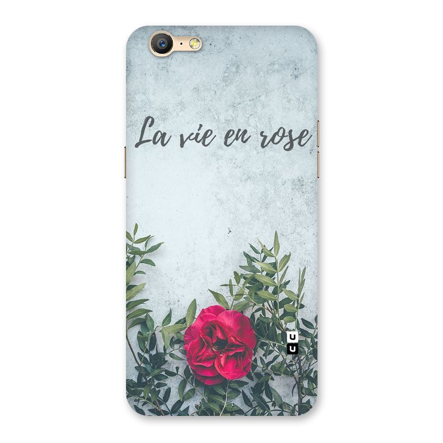 Rose Life Back Case for Oppo A39
