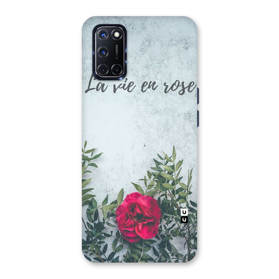 Rose Life Back Case for Oppo A52