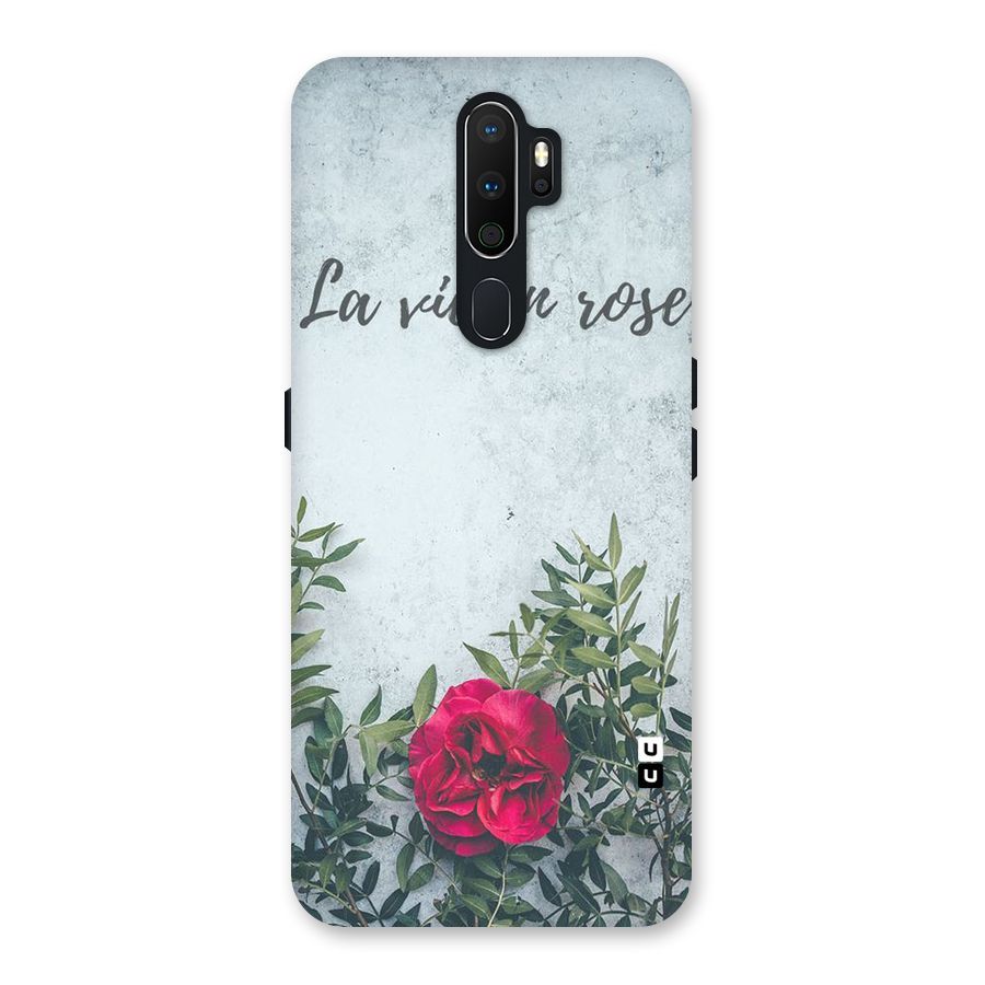 Rose Life Back Case for Oppo A5 (2020)