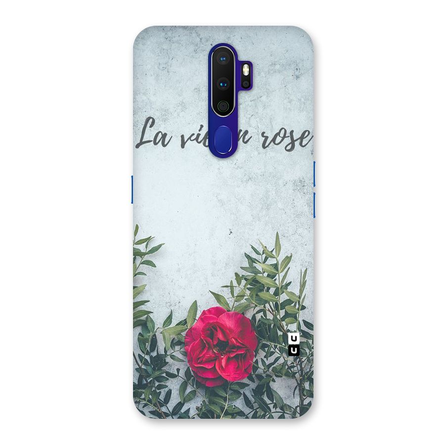 Rose Life Back Case for Oppo A9 (2020)