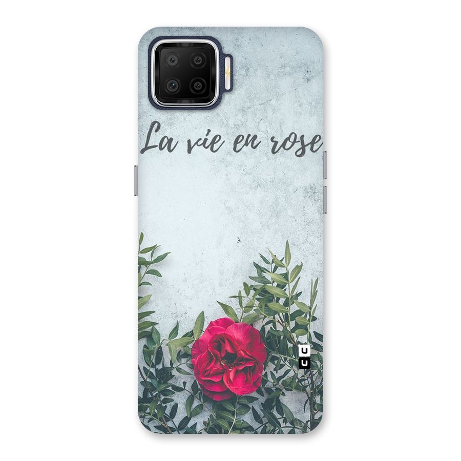 Rose Life Back Case for Oppo F17