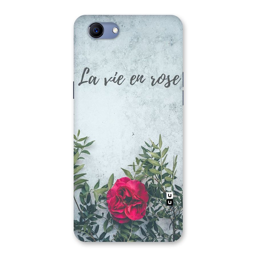 Rose Life Back Case for Oppo Realme 1