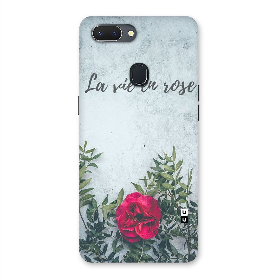 Rose Life Back Case for Oppo Realme 2