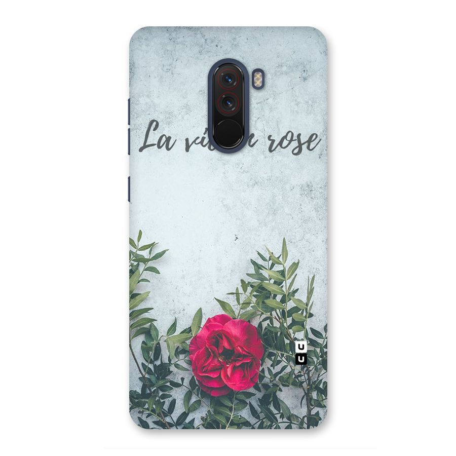 Rose Life Back Case for Poco F1