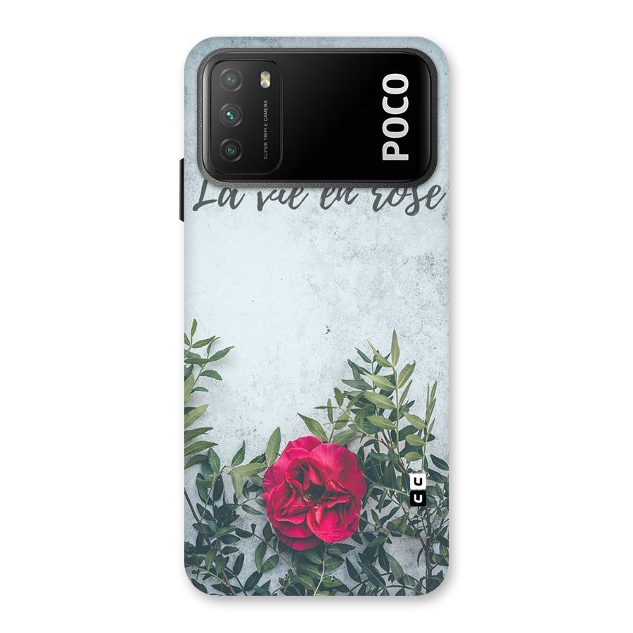 Rose Life Back Case for Poco M3