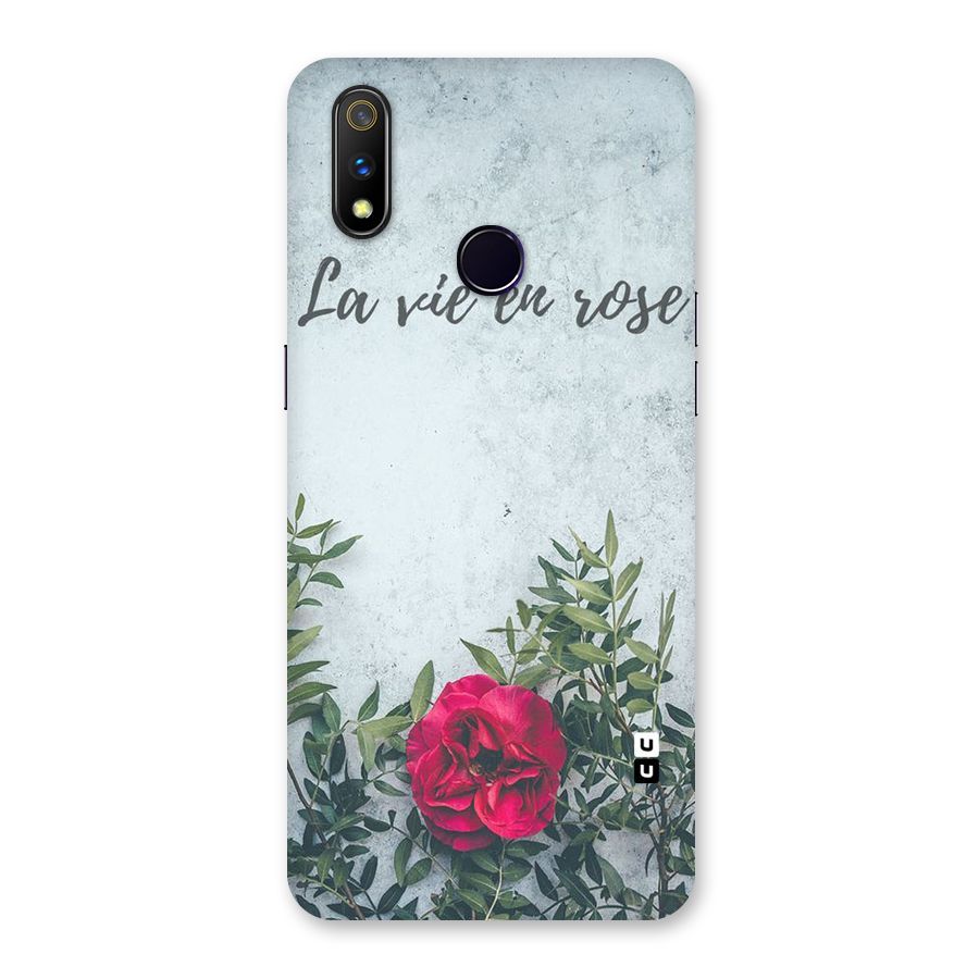Rose Life Back Case for Realme 3 Pro
