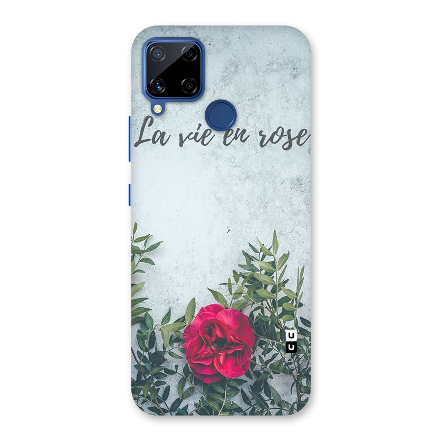 Rose Life Back Case for Realme C15