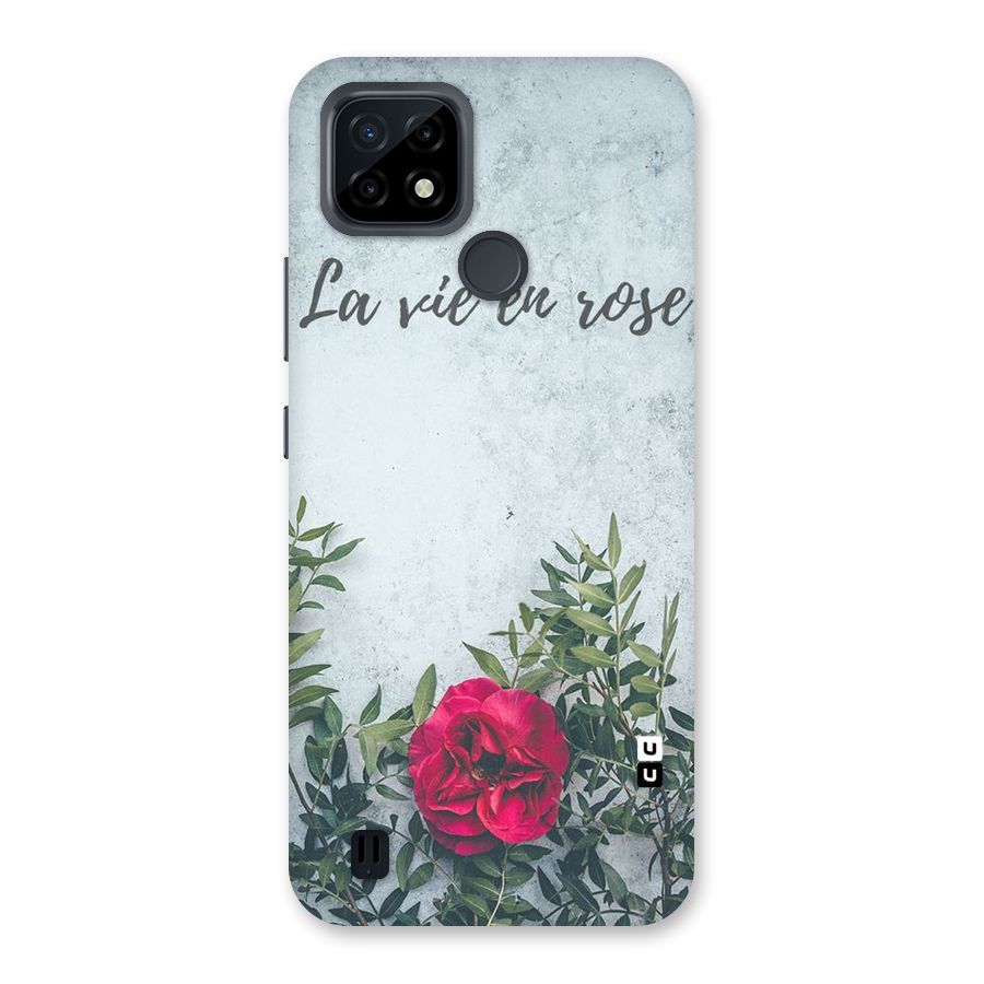 Rose Life Back Case for Realme C21