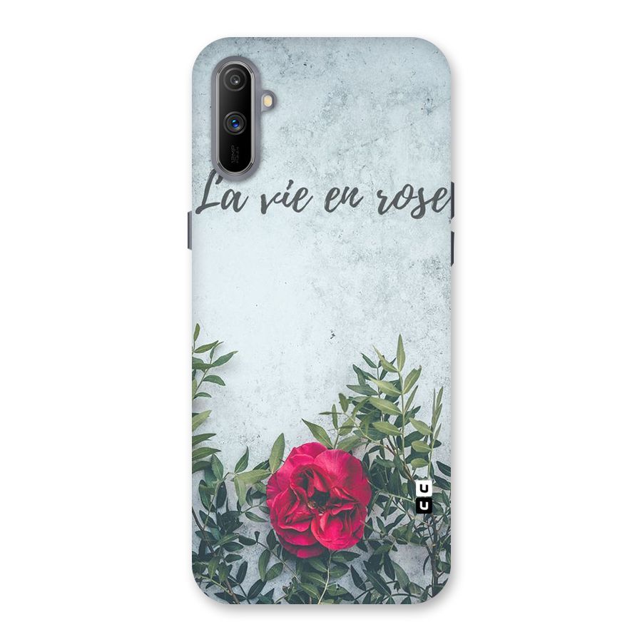 Rose Life Back Case for Realme C3