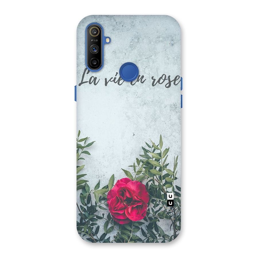 Rose Life Back Case for Realme Narzo 10A
