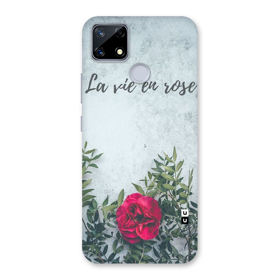 Rose Life Back Case for Realme Narzo 20