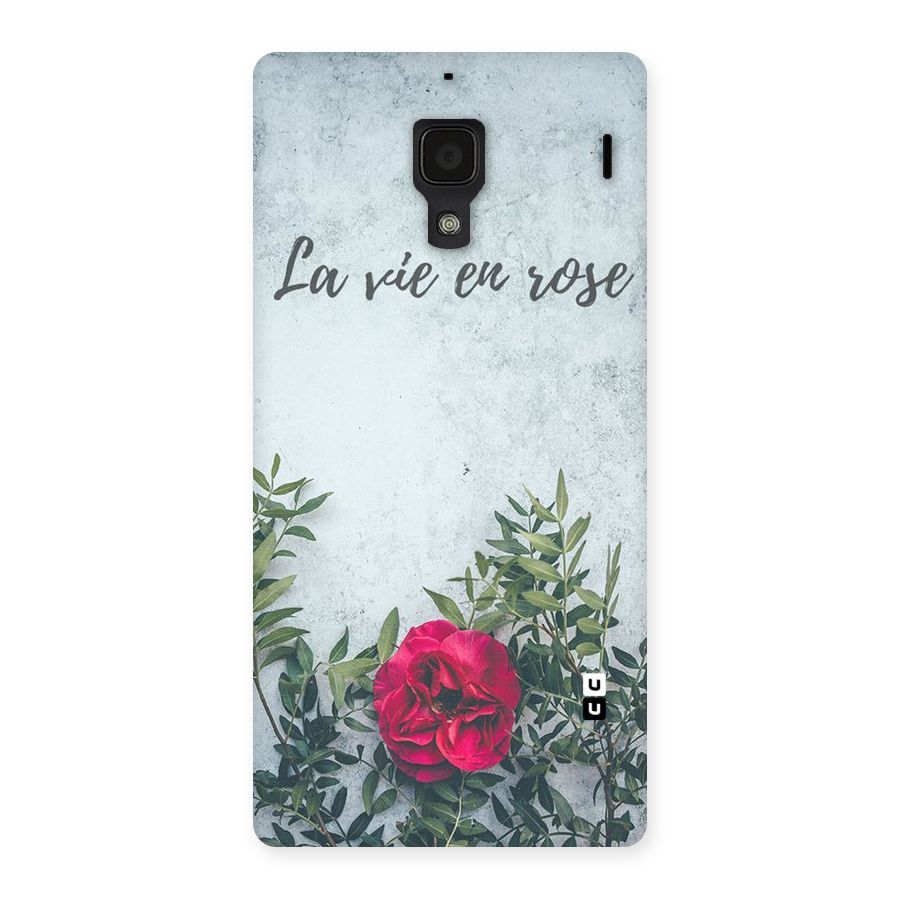 Rose Life Back Case for Redmi 1S