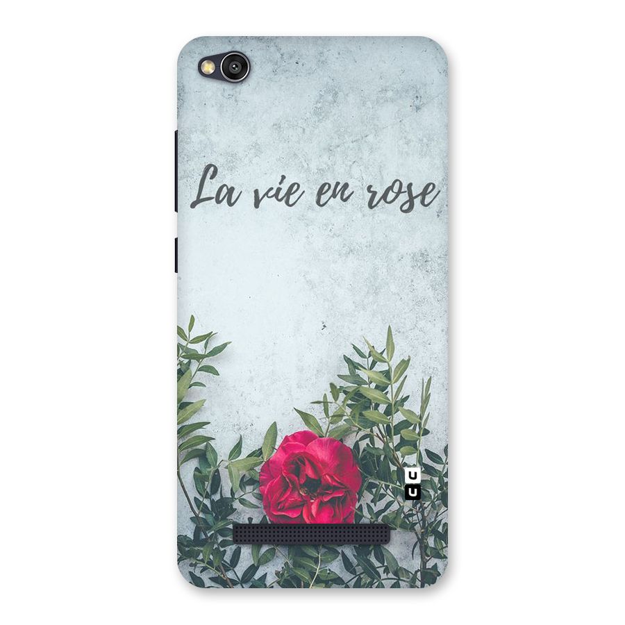 Rose Life Back Case for Redmi 4A