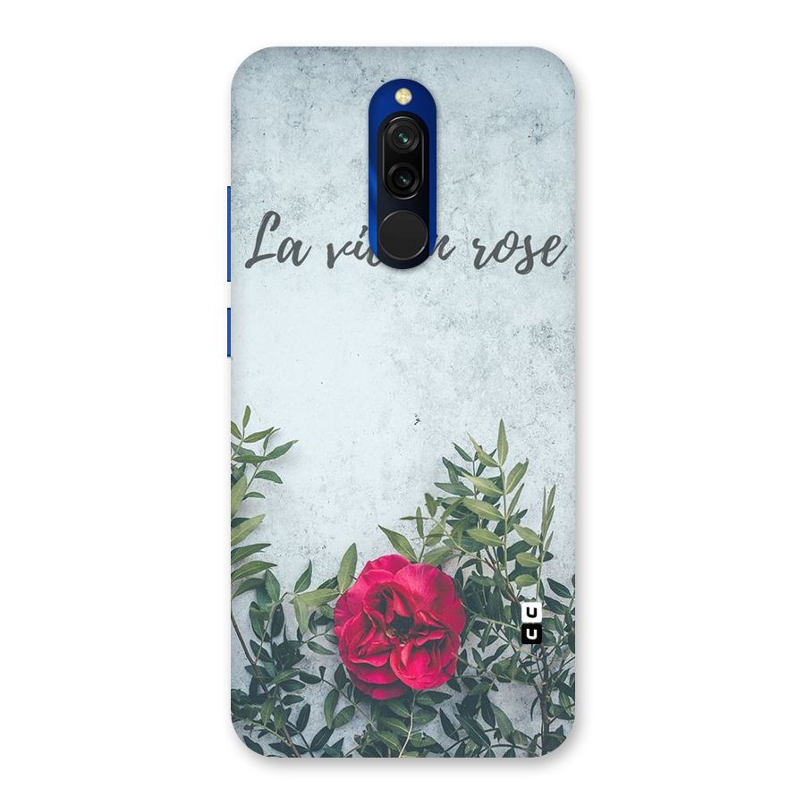 Rose Life Back Case for Redmi 8