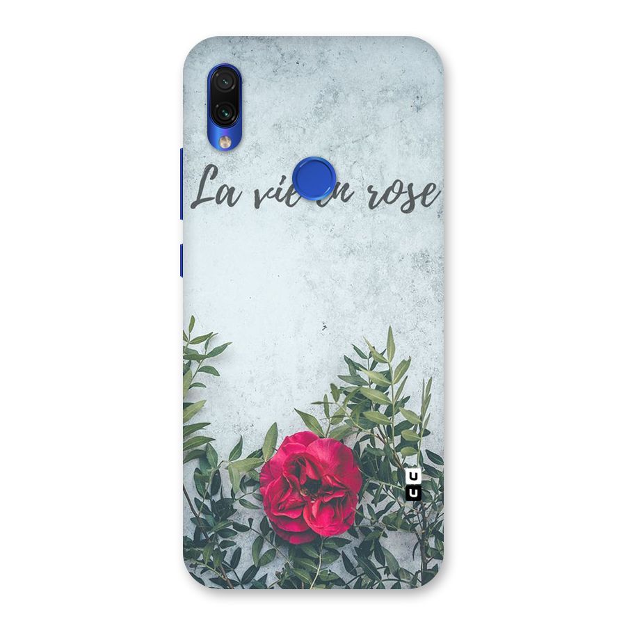 Rose Life Back Case for Redmi Note 7S
